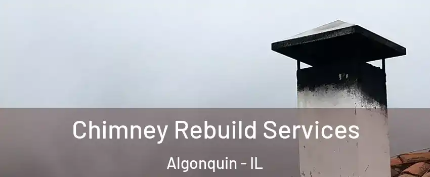  Chimney Rebuild Services Algonquin - IL