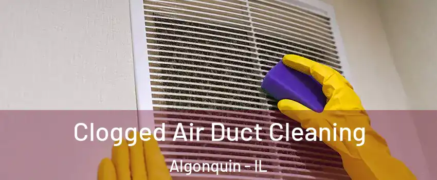  Clogged Air Duct Cleaning Algonquin - IL