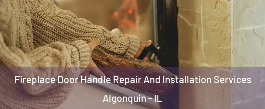  Fireplace Door Handle Repair And Installation Services Algonquin - IL