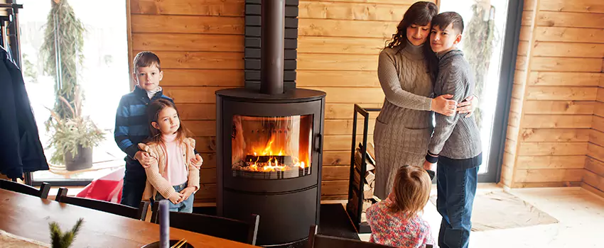Morso Cast Iron Fireplace Insert Installation in Algonquin, Illinois