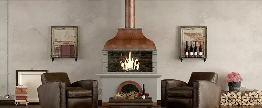 Thelin Hearth Products Providence Pellet Insert Fireplace Installation in Algonquin, IL