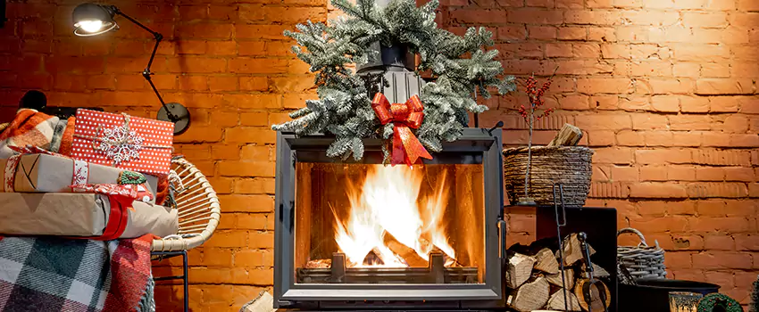 Travis Industries Linear Gas Fireplace Installation in Algonquin, Illinois