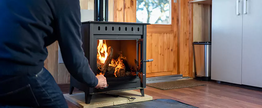 Open Hearth Wood Fireplace Installation in Algonquin, IL